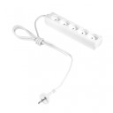 Mājsaimniecības pagarinātājs ar 5 kontaktligzdām, 1,5m, bez zemējuma, AW24610, AWTOOLS