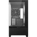 Deepcool Korpus CG380 3F R-CG380-BKAGM3-G, 2x3.5", 3x2.5", 5, 410mm, 250mm, 33mm, ARGB ventilaatorid, USB 3.0, USB-C