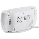 Adler Digitaalne &auml;ratuskell AD 1186W, 230V, 9V, LED ekraan, termomeeter, kalender, snooze funktsioon