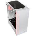 Zalman Arvutikorpus S5 WHITE, 2x3,5", 6x2,5", 7 laiendusslotti, 1x120mm ventilaator, RGB valgustus