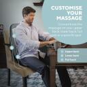 Homedics &Scaron;iatsu masāžas krēsls SBM-180H-EU, 10 programmas, sildī&scaron;ana, maiņstrāva, akumulators, pelēks