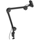 Endorfy Mikrofons Solum Voice EY1B014, frekvence 30 - 18000 Hz, bitu ātrums 24 bit, USB Type-C, 3 m kabelis, melns