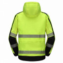 Hi-vis ziemas jaka Montreal, dzeltena/tum&scaron;i zila, 2XL, Pesso