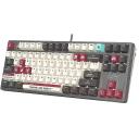A4Tech Klaviatūra A4TKLA47736, USB vads, 50 miljoni klik&scaron;ķu, RGB apgaismojums, mehāniskā, BLMS Red slēdži