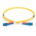 Digitus patch kaabel DK-2933-02, 2m, LC-LC, kollane, duplex, kaanega, halogeenivaba, keraamiline ferrule