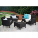 Sodo baldų komplektas Salemo Set KETER 29206003939 74x67x76cm, 133x67x76cm, 76x56x42cm, 37.1kg