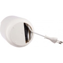 Kavamalė, kurios galia 150 W, su 45 g pupelių talpa ir dangčio saugos jungikliu SMK150SW Baltas Gorenje