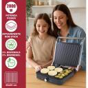 Beper Grill P101TOS503, 2000W, 280x250mm, 90&deg;/180&deg; kallutus, reguleeritav termostaat, k&uuml;lm k&auml;epide
