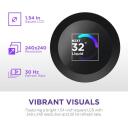 Nzxt nutikas pistik RL-KN360-B2, All-in-one vedelikjahutus, 120mm, 3 ventilaatorit, 73.47cfm, 30dB, FDB, TFT ekraan