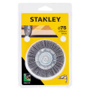 Diskveida birste, neilona sari Ø75mm x 10mm.1.gb STA32147-XJ Stanley