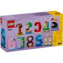 Lego Gimtadienio skaičiai 40807, 281 elementas, 6+ metų, instrukcijų lapas