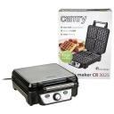 Camry | Waffle maker | CR 3025 | 1150 W | Number of pastry 4 | Belgium | Black/Stainless steel