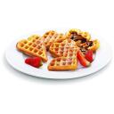 Tefal Vahvlite komplekt XA800612, 2x s&uuml;damekujulised plaadid, hoiukarp