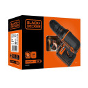 18 V EPP liitium DD ja 2x1,5 amprine akud ja 1 amprine laadija koos komplektikarbiga BDCDC18K1B-QW BLACK DECKER