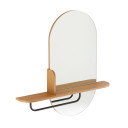 Spogulis AALBORG ar plauktu 92x15xH93cm, ozols 45092