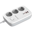 Colorway pagarinātājs CW-CHE34PDW, 1.8m, 2xUSB-C (PD), 2xUSB-A (QC3.0), 3250W, 220V AC, 100-250V