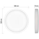 Emos Nutikas LED valgusti ZM5192, 45 W, 2 700&ndash;6 500 K, 2 700 lm, Wi-Fi, reguleeritav, h&auml;&auml;le juhtimine