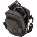 Case Logic Kaste 3205278, 10.9x6.6x19.0cm, 0.11kg, obsidiāns, polsterēts nodalījums, kabata ar rāvējslēdzēju