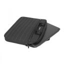 Sbox Portatīvā datora soma NSS-35100, 15.6", 420x330x45mm, poliesters, 2 nodalījumi, melna
