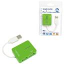 Logilink USB centrmezgls 4-Port, UA0138, 4 x USB 2.0, 480 Mbit/s, USB baro&scaron;ana, pārslodzes aizsardzība