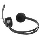 Natec k&otilde;rvaklapid NSL-1295, 20-20000Hz, 2m, must, stereo, 2x3,5mm minijack, tundlik mikrofon, mugavus