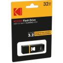Kodak USB m&auml;lupulk EKMMD32GK103, 32GB, USB 3.2 Gen1, 20Mbps, 10Mbps, must/kollane, plastmass