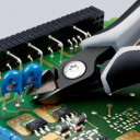 Precīzais elektronikas diagonālais griezējs, ESDElectro, 79 02 125 ESDSB, 120 mm, ar polētu galvu un ergonomiskām rokturiem