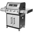 Teesa Gaasigrill BBQ 5006 5 p&otilde;leti TSA0250, 14000 W, 5 p&otilde;leti, 3000 W k&uuml;lgp&otilde;leti, malmist restid, roostevaba teras