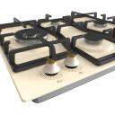 Gorenje Dujinė viryklė GW6D42CLI 737667, 4 dujinės zonos, 1800W, 1050W, 3500W, ketaus groteles, mechaninis valdymas