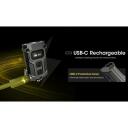 Nitecore TINI3, фонарик на ключах, 600 лм, 4 LED, 330 мАч, IP54, алюминий, 5 уровней мощности, USB зарядка