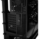 Asus Kaste ROG Strix Helios II GX601S, 3x140mm priek&scaron;ējie ventilatori, 1x140mm aizmugurējais ventilators, 6 HDD atbalsts