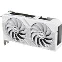 Asus Vaizdo plok&scaron;tė DUAL-RTX5060-O8G-WHITE, 8 GB GDDR7, 3840 CUDA branduolių, 2.5 lizdai, PCIe 5.0, 2 ventiliatoriai, 7680 x 4320