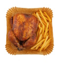 Universālas kvadrāta cepšanas papīra formas gaisa friteriem 100 gab 20×20×4.5 cm AD6732 Adler