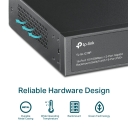 16-Port 10/100 Mbps + 2-Port Gigabit Rackmount Switch su 16-Port PoE+, TP-Link, TL-SL1218P, 16&times; PoE+ 10/100 Mbps, 2&times; 10/100/1000 Mbps, 1&times; Combo Gigabit SFP Slot