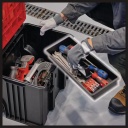 Instrumentu kaste  E-Case L ar riteņiem, EINHELL 4540014, 120 kg slodze, ūdensizturīgs, ergonomisks rokturis