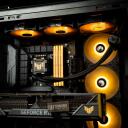 Asus TUF Gaming LC II 360 ARGB AiO &scaron;ķidrumu dzesē&scaron;anas sistēma 90RC00M1-M0UAY0, 3 ventilatori, 113.8 m&sup3;/h, 2000 RPM, alumīnijs
