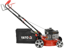 Pašgājējs benzīna zāles pļāvējs 41 cm, YATO, YT-85521, LONCIN motors 2.1 kW, 7 augstuma regulēšanas līmeņi