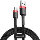 Baseus Cafule Micro USB kabelis CAMKLF-C91, 2m, 1.5A, greitas įkrovimas, duomenų perdavimas 480 Mb/s, nailono pintas