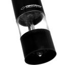 Esperanza Piparu dzirnaviņas EKP001K, 230mm, 50mm, 4xAA akumulators, nerūsējo&scaron;ais tērauds, melna, LED apgaismojums