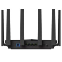 Cudy WR6500H 1.0 BE6500 kahe sagedusalaga 2.5G gigabitine Wi-Fi 7 ruuter EasyMesh ja MU-MIMO toega, must