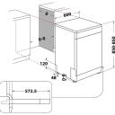 Indesit Trauku mazgājamā ma&scaron;īna D2F HD624 AS, 14 vietas, 9 programmas, E klase, 1900W, sudrabs, displejs