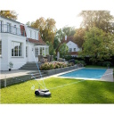 Robots-zāles pļāvējs GOAT G1-2000 ar 2000 m² pļaušanas laukumu Wi-Fi lietotni IPX4 ūdensizturību 45 % kāpumu un 8700 mAh akumulatoru Ecovacs