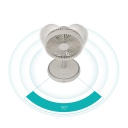 Išmanus Wi-Fi teleskopinis 34–75 cm ventiliatorius 10 W Rize Flex Ø 21 cm 4 greičiai Greige DXCF92 Duux