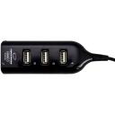 Esperanza 4 PORTU USB 2.0 CENTRMEZGLS EA116, 4 x USB A, 480 Mbit/s, Pasīvais, Melns