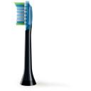 Philips Hambaharjade pead HX9045/88 5 tk, Must, Keskmine harjaste, 62000 vibratsiooni/min, 3 kuu vahetus
