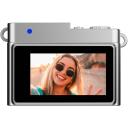 Easypix Mini kamera 12012, 2 MP, Full HD 1080p, 0.96'' ekranas, USB-C, 8 GB microSD, 18 g, retro dizainas