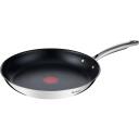 Tefal Duetto+ Pan G7320734, 30cm, roostevaba teras, fikseeritud k&auml;epide, sobib induktsioonipliidile