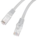 Lanberg patch kaabel Cat.6 UTP LSZH CU PCU6-10CU-1000-S, 10 m, hall, RJ-45, vormitud, takistusteta