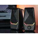 Tracer Datora skaļruņi TRAGLO47764, 6W, 20-20000Hz, 2.0 (Stereo), USB, RGB apgaismojums, vadu savienojums