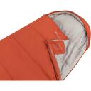 Outwell Magamiskott Campion Lux Orange 230477, 225 x 85 cm, -16 kuni 5 &deg;C, vasak t&otilde;mblukk, 3 hooaega, 1200 g Isofill